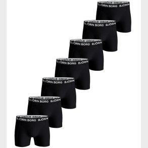 Bjrn Borg Boxershorts - 7-pak - Sort