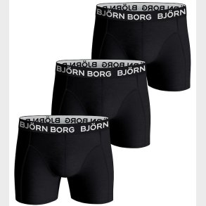 Bjrn Borg Boxershorts - 3-pak - Sort