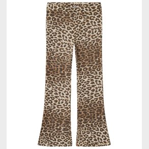 Name It Bukser - NmfNuni - Turtledove m. Leopardprint