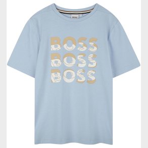 BOSS T-shirt - Persian Blue m. Print
