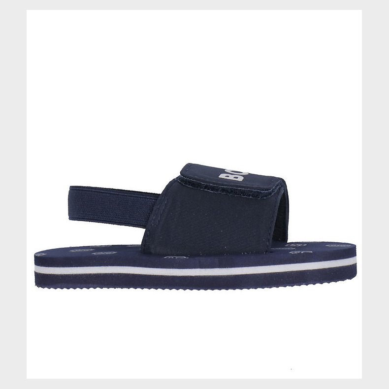 BOSS Badesandaler - Navy/Hvid
