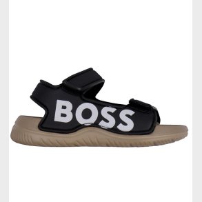 BOSS Sandaler - Sort/Hvid
