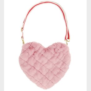Meri Meri Taske - Plush - Hjerte - Rosa