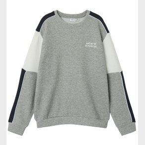 Name It Bluse - NmmRicce - Grey Melange