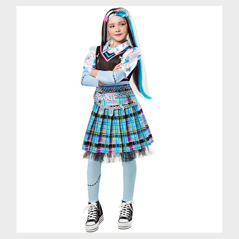 Rubies Udkl�dning - Monster High Frankie Stein Deluxe