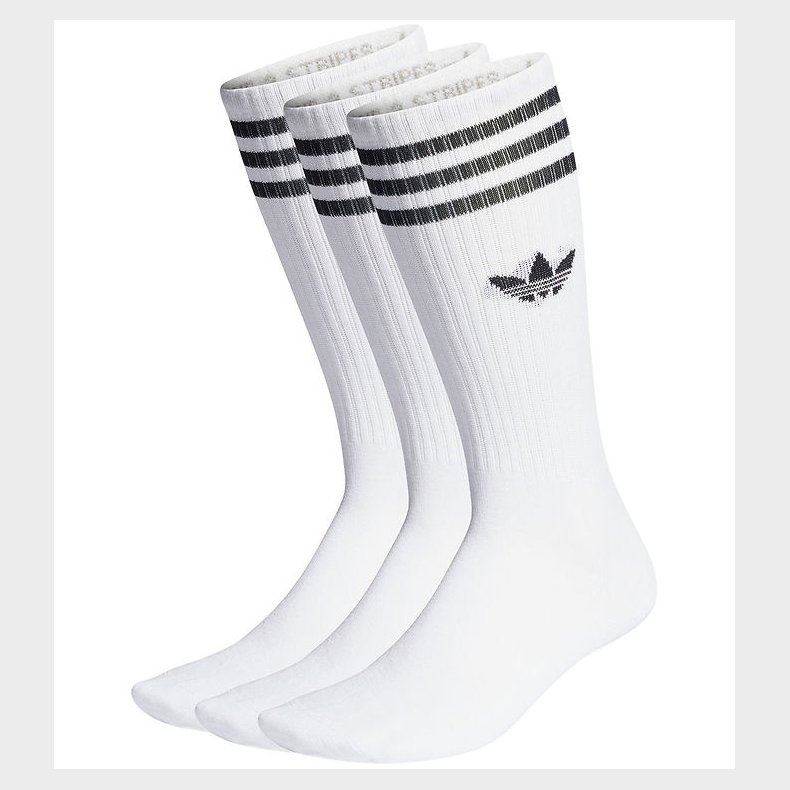 adidas Originals Strmper - 3-pak - High Crew - White