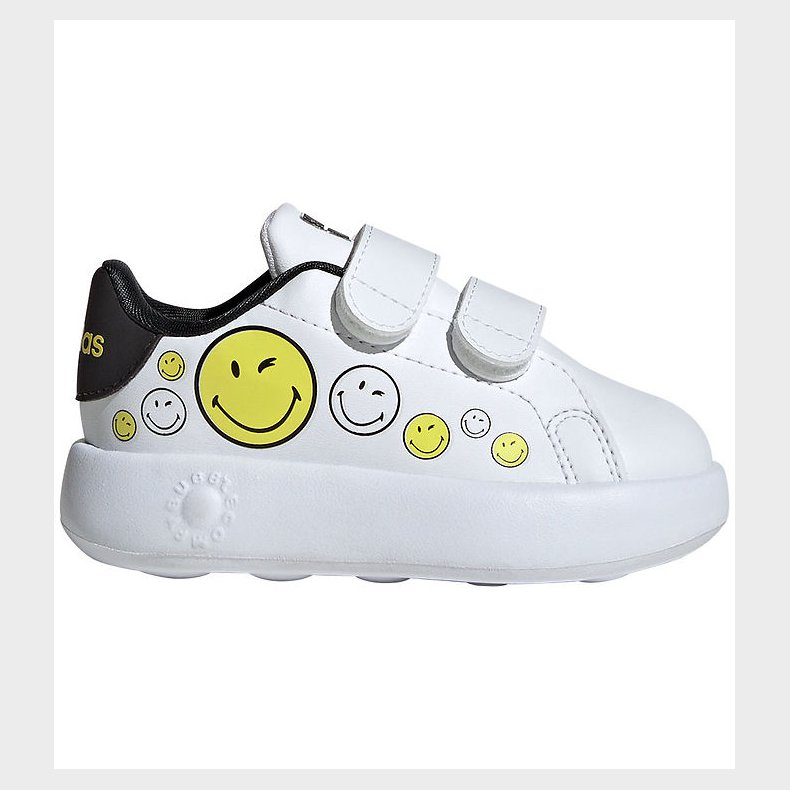 adidas Performance Sko - Advantage Smiley CF - Ftwwht/Byello/Cbl