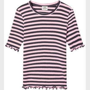 Mads Nrgaard T-shirt - Rib - Tuviana - Parisian Night/Parfait P