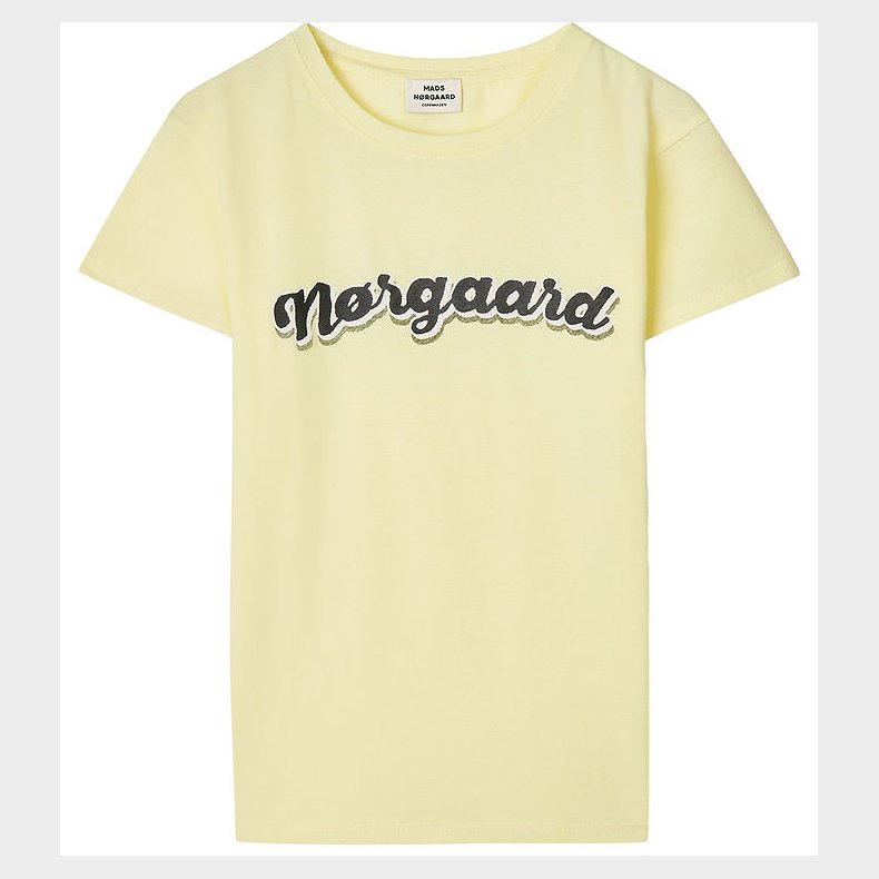Mads Nrgaard T-shirt - Tuvina - Tender Yellow