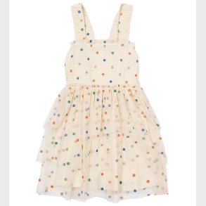 The New Kjole - TnNaria - Tyl - White Swan/Prikker