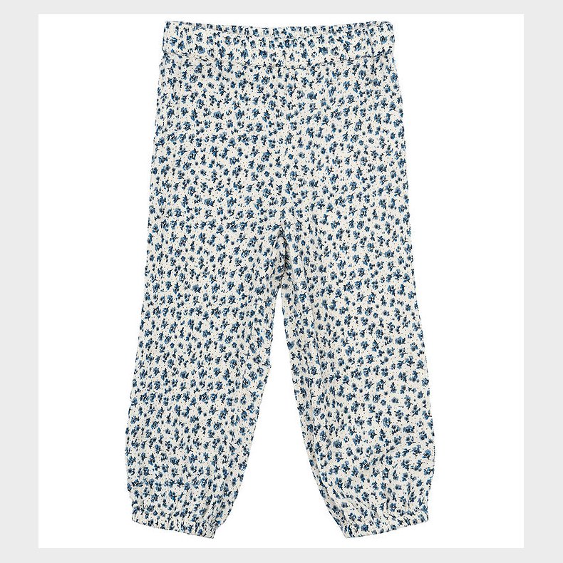The New Siblings Bukser - TnstNikita - White Swan/Bl� Blomst