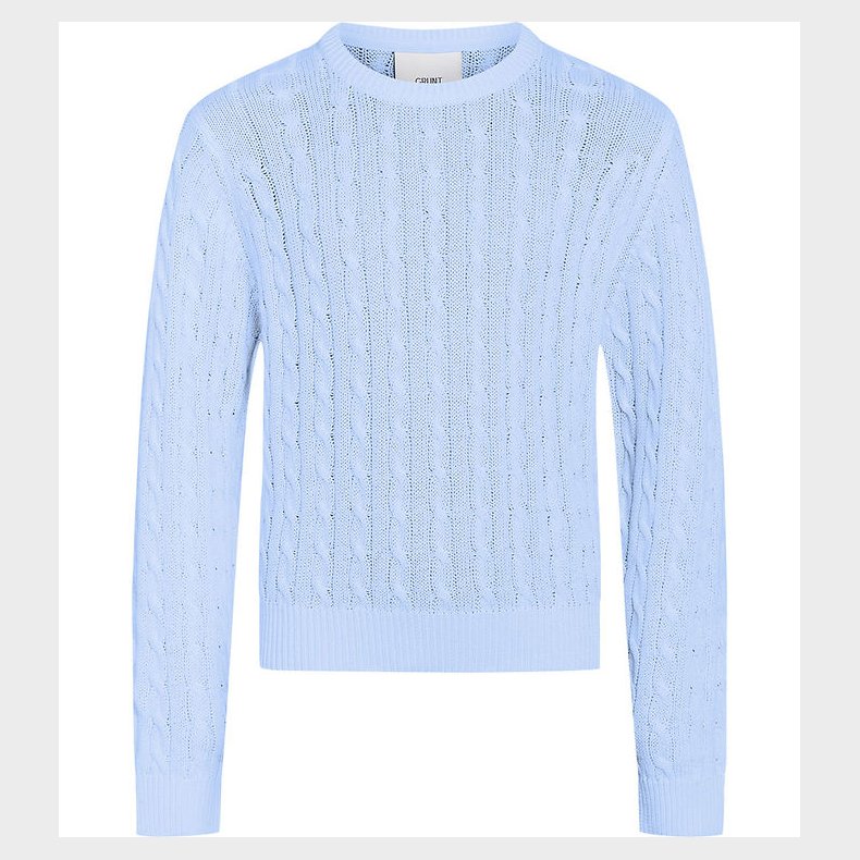 Grunt Bluse - Strik - GrLine - Lysebl