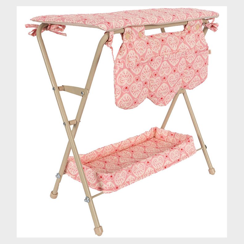 Konges Sljd Puslebord til Dukke - Lacy Pink