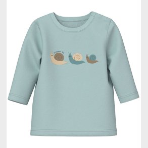 Name It Bluse - NbmVacion - Celestial Blue/Snails