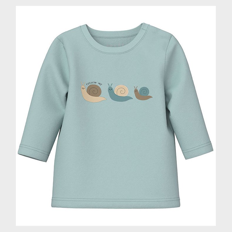 Name It Bluse - NbmVacion - Celestial Blue/Snails