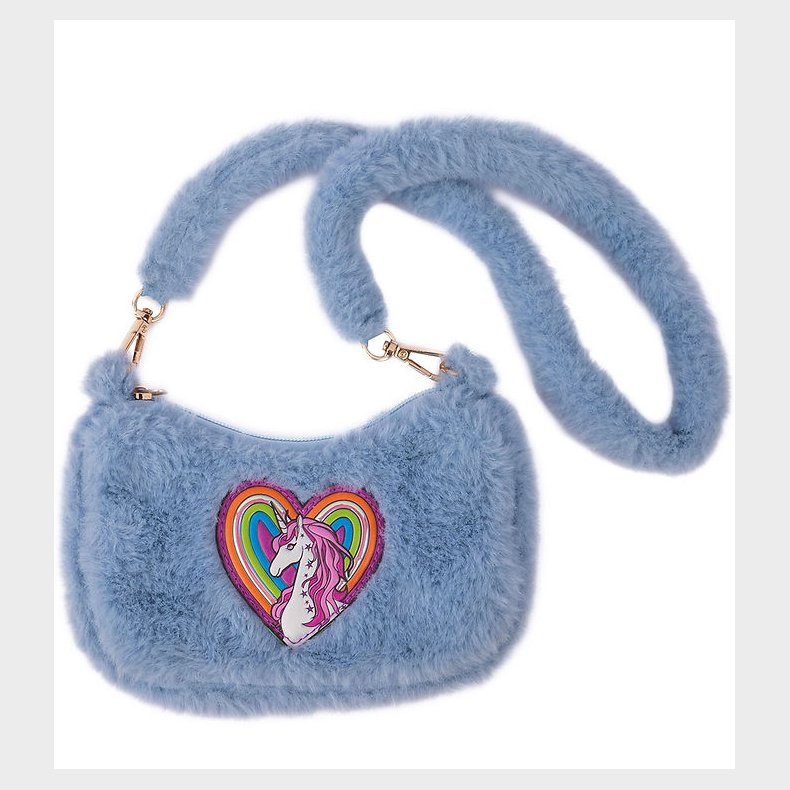 Great Pretenders Skuldertaske - Rainbow Cuddle - Periwinkle