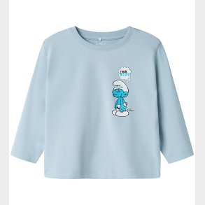 Name It Bluse - NmmFys - Celestial Blue m. Smlf