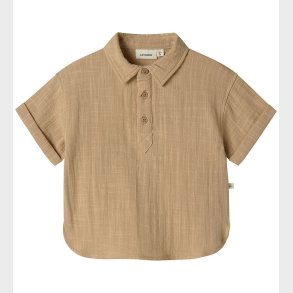 Lil Atelier Bluse - Musselin - Loose - NmmDawson - Taos Taupe