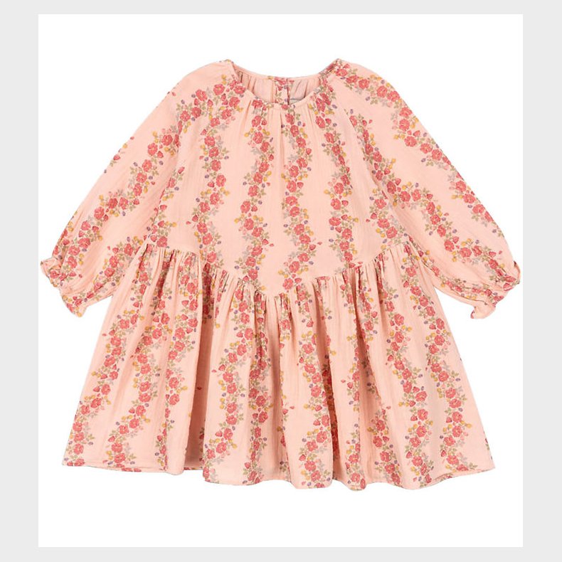 Konges Sljd Kjole - Musselin - Coco - Floria Pink