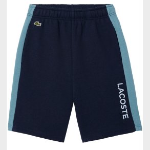Lacoste Sweatshorts - Navybl/Limestone m. Logo