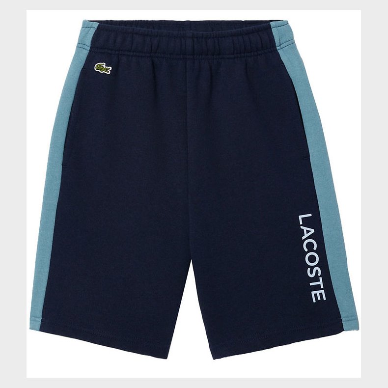 Lacoste Sweatshorts - Navybl/Limestone m. Logo