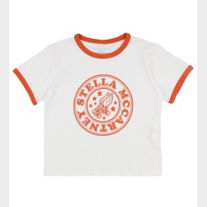 Stella McCartney Kids T-shirt - Hvid/Rd