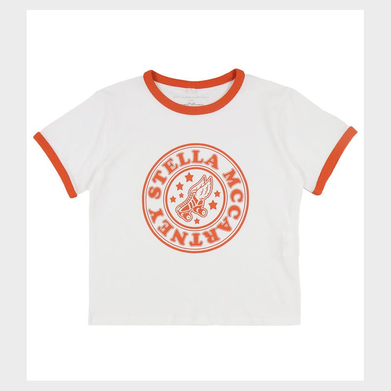 Stella McCartney Kids T-shirt - Hvid/Rd