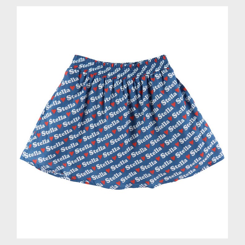 Stella McCartney Kids Nederdel - Bl m. Logoprint