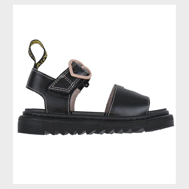 Dr. Martens Sandaler - Marlowe Hearts J - Black/Powder Pink