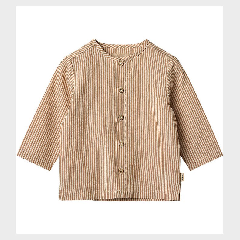 Wheat Skjorte - Shelby - Caramel Stripe