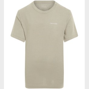 Calvin Klein T-shirt - Chest Inst. Logo - Laurel Oak Grey