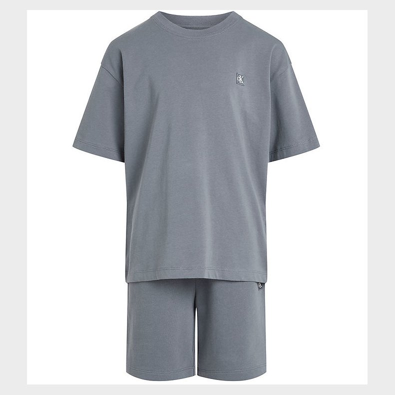 Calvin Klein St - Shorts/T-shirt - Grisaille Grey