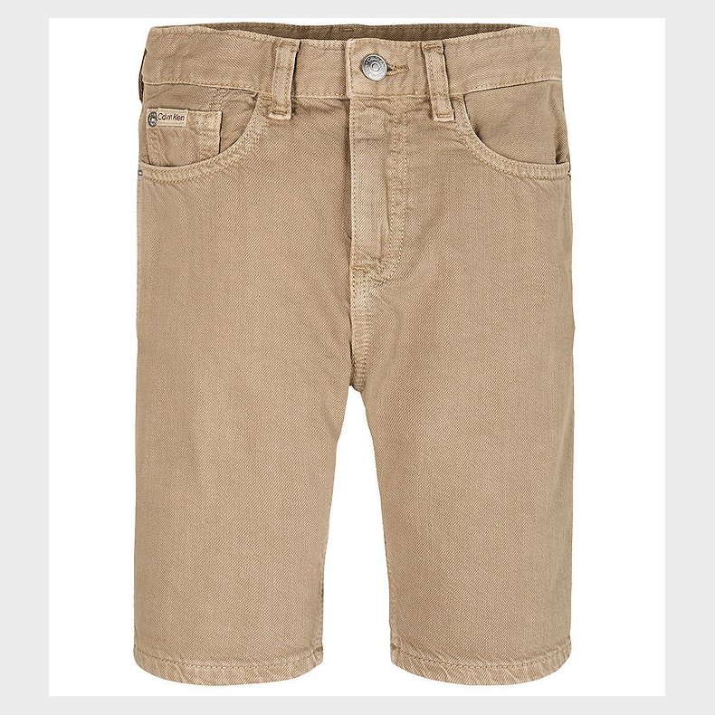 Calvin Klein Shorts - Denim - Travertine Beige