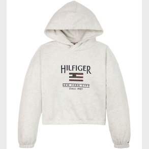 Tommy Hilfiger Httetrje - Cropped - Sequin Flag - Snow White H