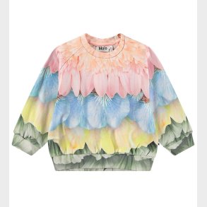Molo Sweatshirt - Disc - Petal Rainbow m. Blomsterprint