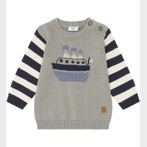 Hust and Claire Bluse - Strik - Pilou - Seagrass