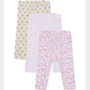 Hust and Claire Leggings - Liva - 3-pak - Wheat Melange