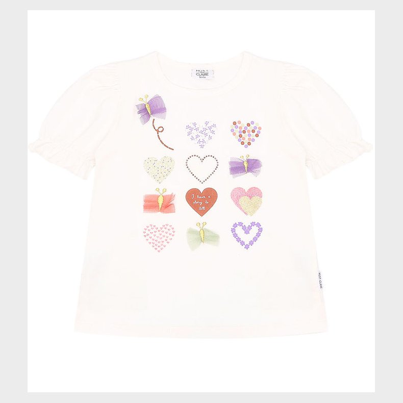 Hust and Claire T-shirt - Alma - Ivory