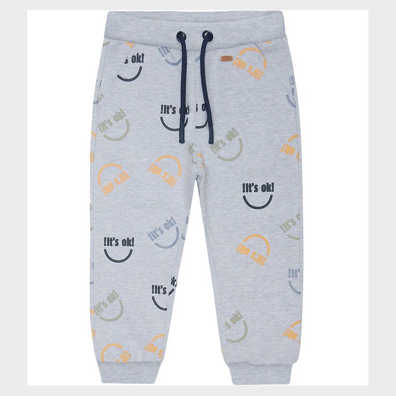 Hust and Claire Sweatpants - Garry - Pearl Grey Melange