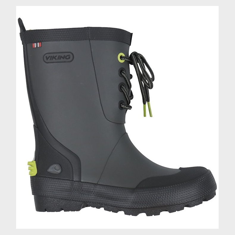 Viking Gummistvler - Slagbjorn Jr - Dark Grey/Multi