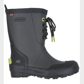 Viking Gummistvler - Slagbjorn Jr - Dark Grey/Multi