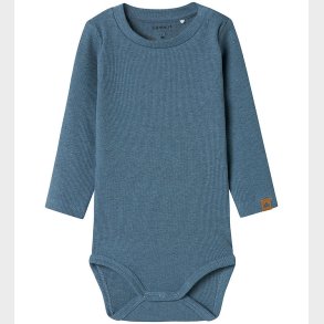 Name It Body L/ - Rib - NbmDonny - Spring Lake/Melange
