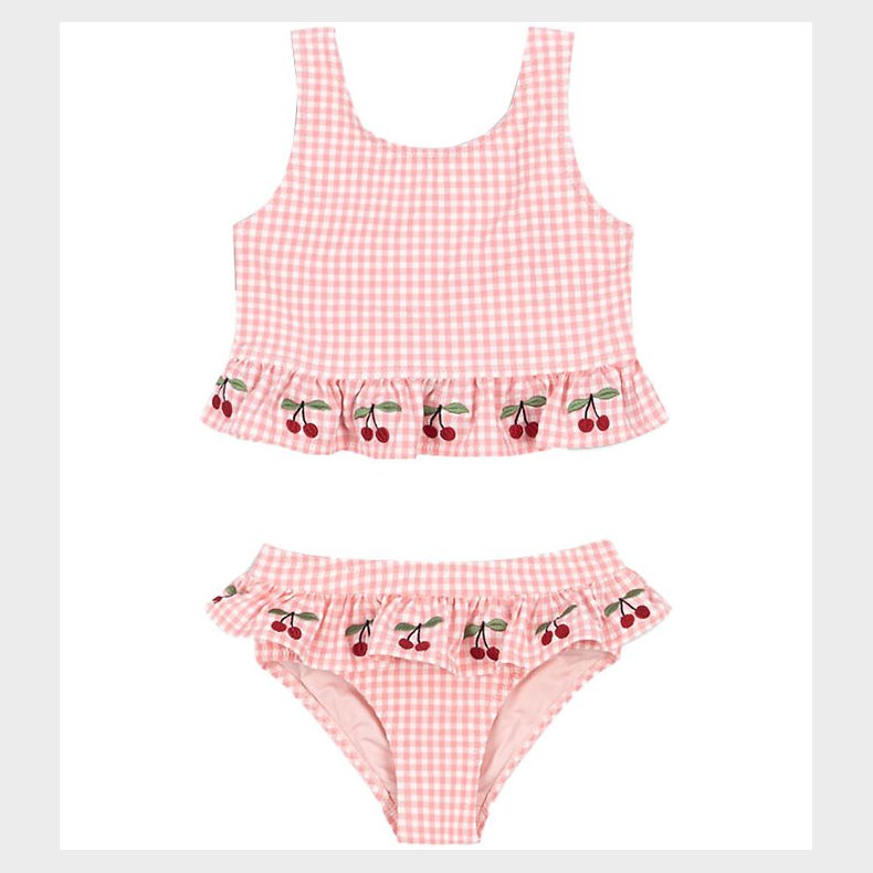 Konges Sljd Badetj - Soline Bikini - Geranium Pink m. Tern