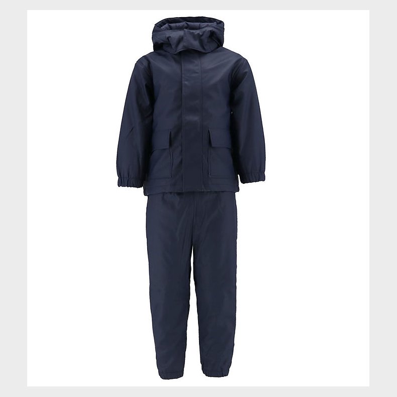 Ver de Terre Regnt�j m. Termo - PU - Navy