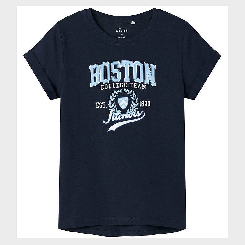 Name It T-shirt - NkfVix - Navy Blazer/Boston