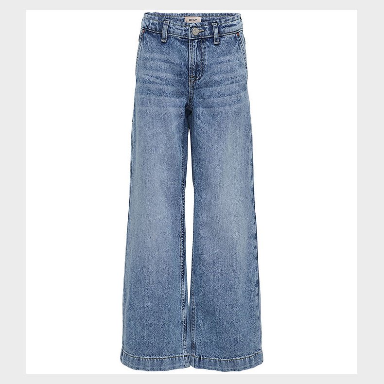 Kids Only Jeans - Noos - KogComet Wide Leg - Medium Blue Denim