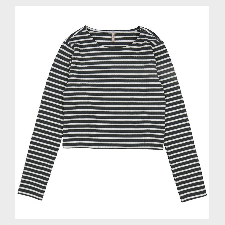 Kids Only Bluse - KogNella - Rib - Night Sky/Horizontal Clouds m