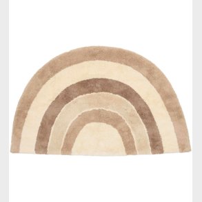 Little Dutch Gulvt�ppe - 80x130 cm - Natural Regnbue
