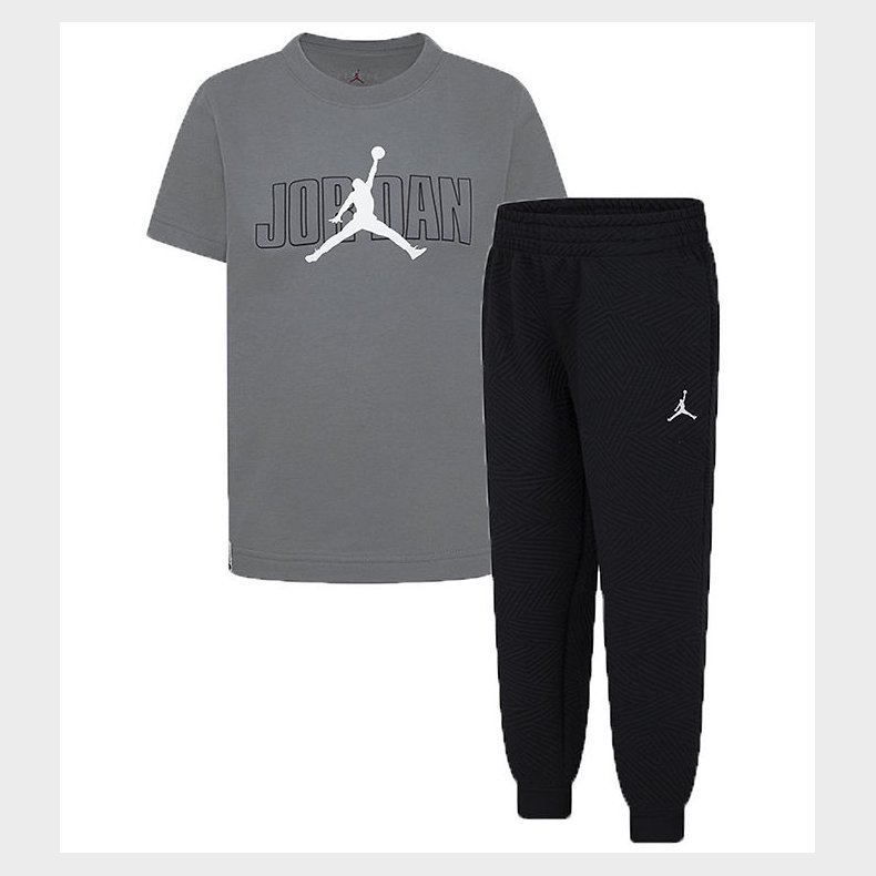 Jordan St - Bukser/T-shirt - Sort/Gr