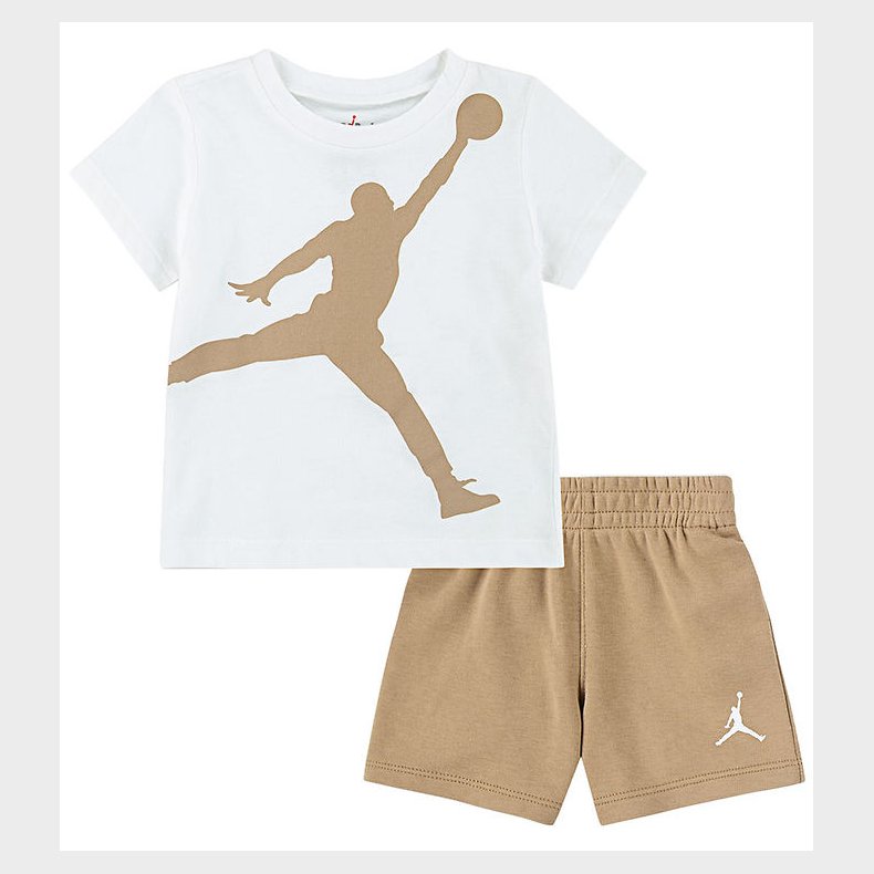 Jordan Shortsst - Shorts/T-shirt - Desert Camo/Hvid